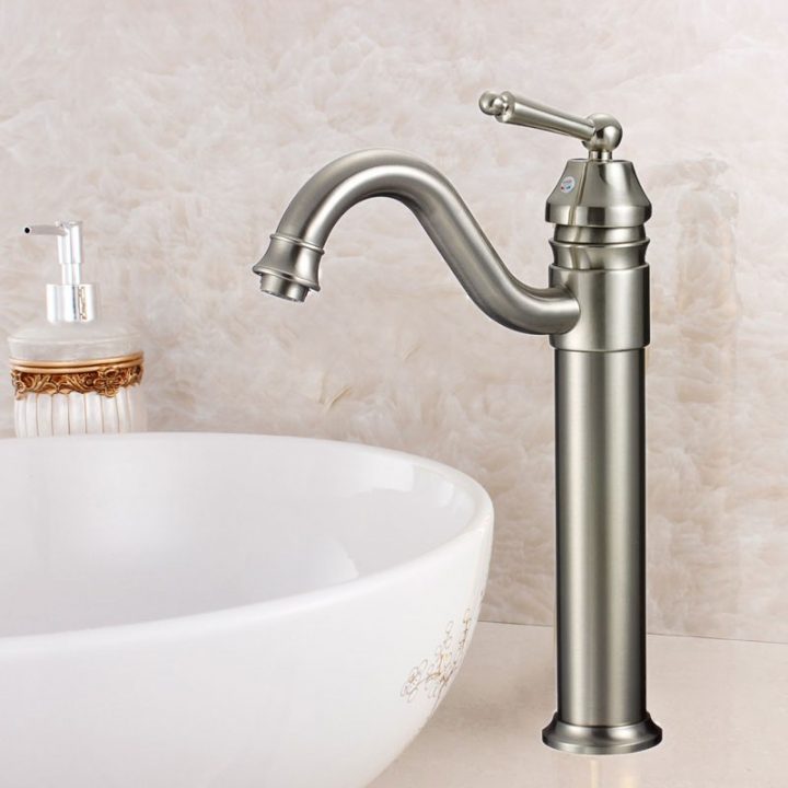 Robinet De Lavabo&Vasque – Laiton En Nickel Brossé (81H26 destiné Robinet De Lavabo Qui Bouge Robinet De Lavabo&Vasque – Laiton En Nickel Brossé (81H26 destiné Robinet De Lavabo Qui Bouge