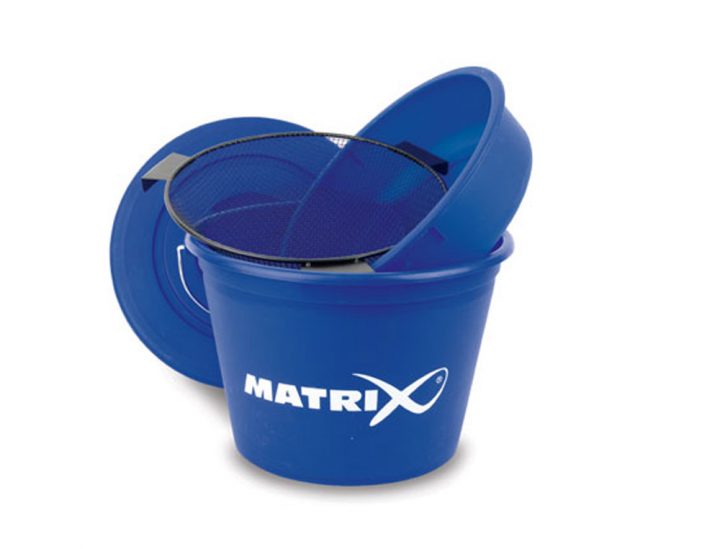 Set Seau + Bassine + Tamis + Couvercle Matrix – Integral Pêche encequiconcerne Seau Plastique Avec Couvercle Castorama