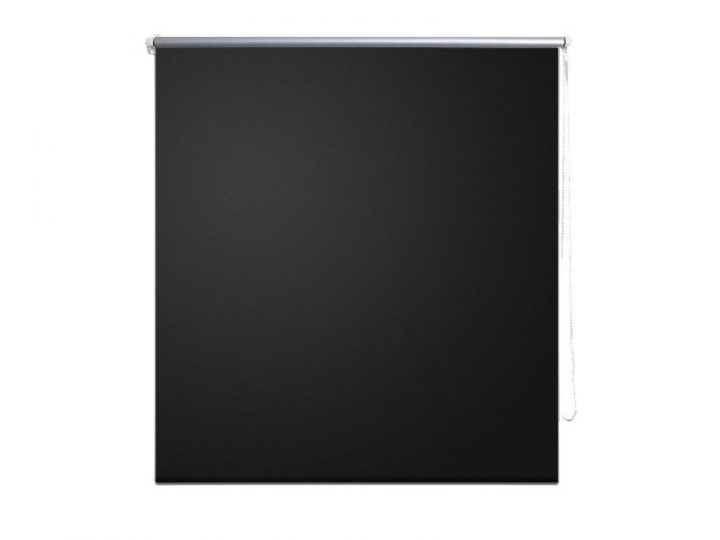 Store Enrouleur Noir Occultant 100 X 230 Cm Fenêtre Rideau concernant Pare Vue Roulant