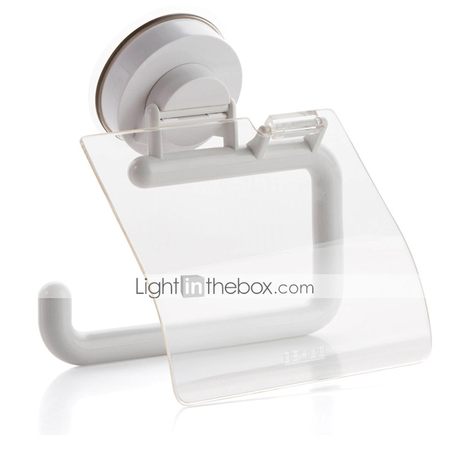 Strong Suction Cup Waterproof Paper Holder With Cover intérieur Ventouse Toilet