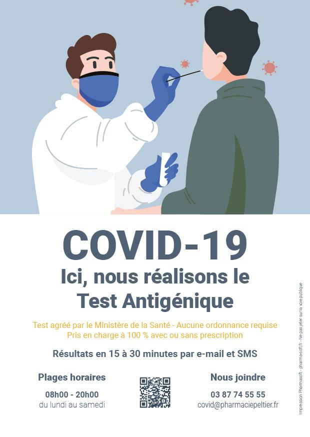 Supports De Communication Pour Tests Antigéniques tout Hors Service Affiche Rigolotes