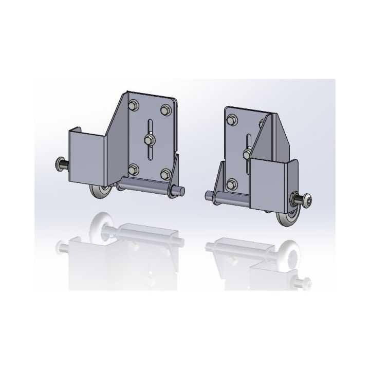 Supports Roulette Bas De Porte De Garage Sectionnelle à Roulette De Porte De Panderie Brico Depot