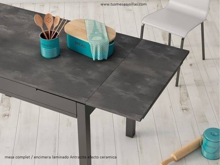 Table De Cuisine Extensible Avec Tiroir Moderne Et Pas Cher concernant Living Et Table Basse Doivente Etre Assortis