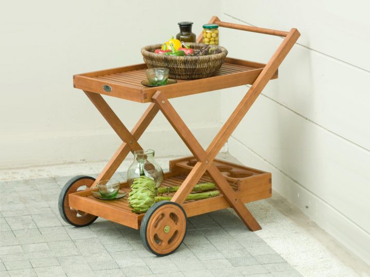 Table Roulante Desserte De Jardin encequiconcerne La Foir'Fouille Deserte