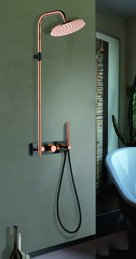 Tendances Carrelage, Salle De Bain, Revêtement | Douche dedans Colonne De Douche Cuivre Tendances Carrelage, Salle De Bain, Revêtement | Douche dedans Colonne De Douche Cuivre
