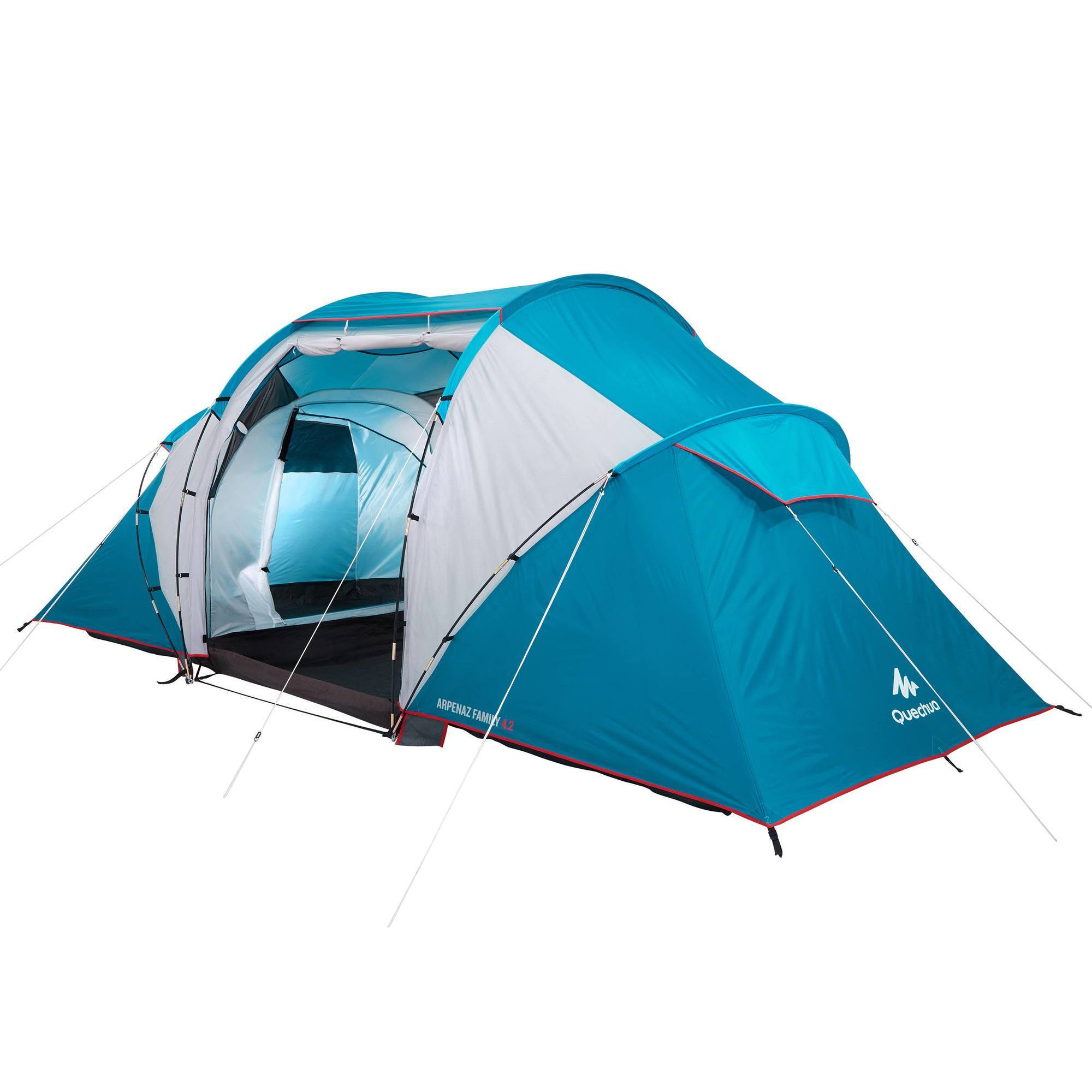 Tente De Camping Familiale Arpenaz 4.2 | 4 Personnes pour Pot De Chambre Camping Decathlon