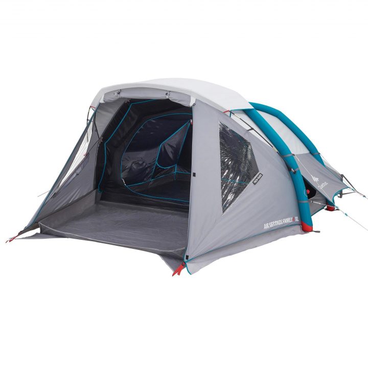 Tente De Camping Gonflable Air Seconds 4 Fresh&Black | 4 concernant Pot De Chambre Camping Decathlon
