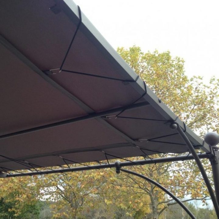 Toile Universelle De Tonnelle Adossee 4X3M Coloris Taupe avec Toile Pour Tonnelle Ammero D'Ikea Toile Universelle De Tonnelle Adossee 4X3M Coloris Taupe avec Toile Pour Tonnelle Ammero D'Ikea