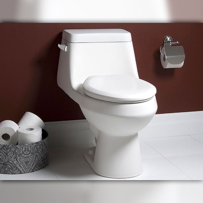 Toilette American Standard Fairfield Monopièce Avec Siège à Toilette Avec Lavabo Integre Au Quebec