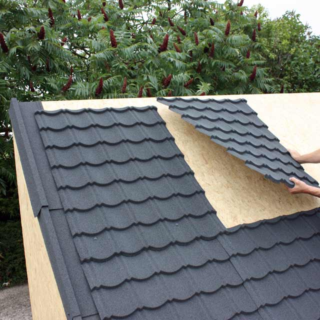 Tole Imitation Tuile Casto serapportantà Bac Acier Imitation Tuile Tole Imitation Tuile Casto serapportantà Bac Acier Imitation Tuile