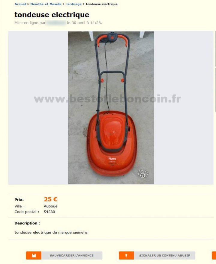 Tondeuse Electrique / Jardinage / Lorraine – Best Of Le destiné Leboncoin Jardinage Lorraine Tondeuse Electrique / Jardinage / Lorraine – Best Of Le destiné Leboncoin Jardinage Lorraine