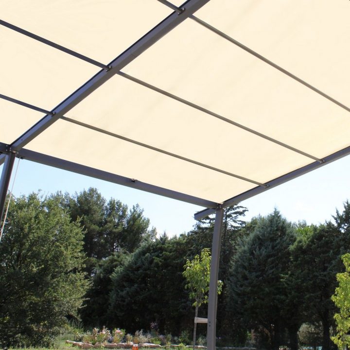 Tonnelle Adossé Aluminium + Toile Renforcé 4X3,35M Solea 3 intérieur Toile Pour Tonnelle Ammero D'Ikea Tonnelle Adossé Aluminium + Toile Renforcé 4X3,35M Solea 3 intérieur Toile Pour Tonnelle Ammero D'Ikea