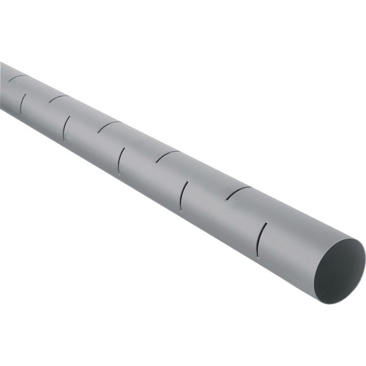 Tube D'Épandage Pvc, Diam.100 Mm L.4 M | Leroy Merlin à Tube Rigide Transparent Leroy Merlin