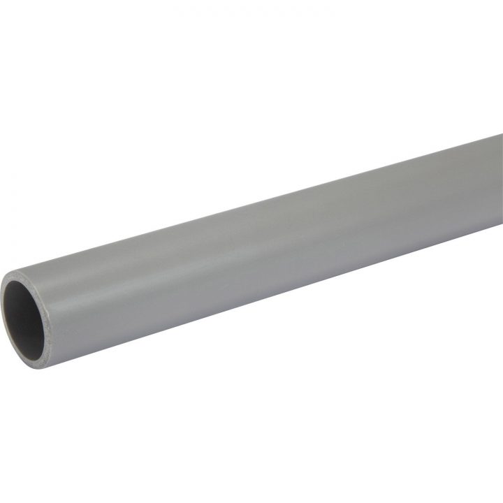 Tube D'Évacuation Pvc, Diam.32 Mm, L.1 M | Leroy Merlin dedans Tube Rigide Transparent Leroy Merlin