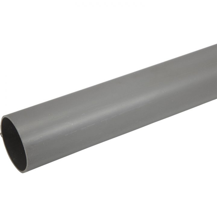 Tube D'Évacuation Pvc, Diam.63 Mm, L.4 M | Leroy Merlin concernant Tube Rigide Transparent Leroy Merlin