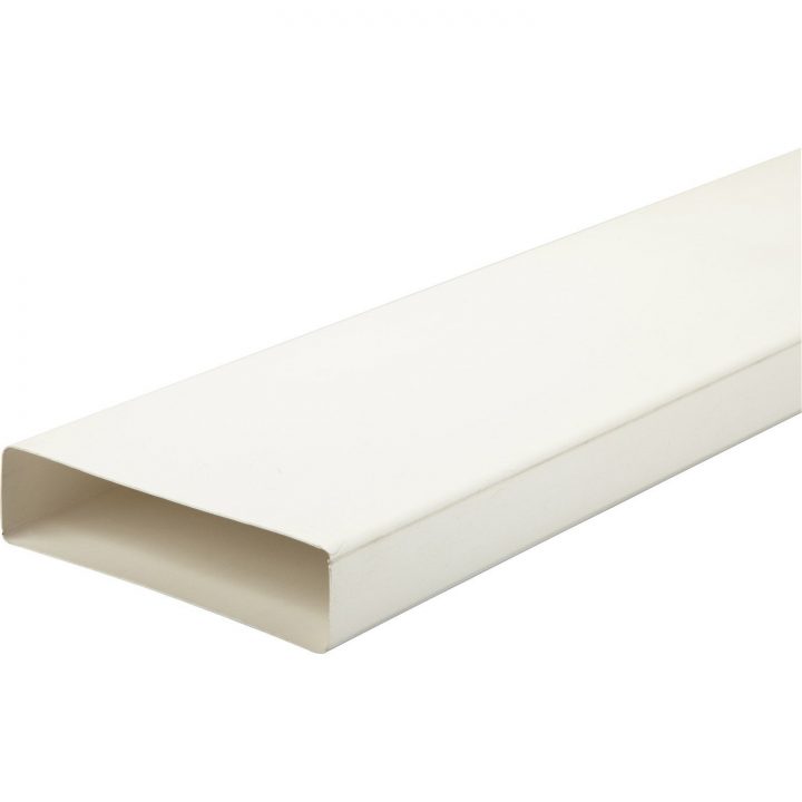 Tube Rectangulaire Rigide Plat Pvc S&P, Diam.100/125 Mm, L serapportantà Tube Rigide Transparent Leroy Merlin