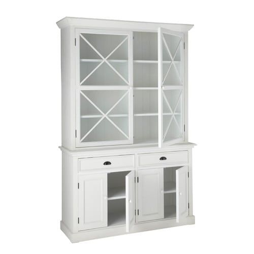 Vaisselier 6 Portes 2 Tiroirs Blanc | Maisons Du Monde avec Vaisselier Blanc Ikea Vaisselier 6 Portes 2 Tiroirs Blanc | Maisons Du Monde avec Vaisselier Blanc Ikea