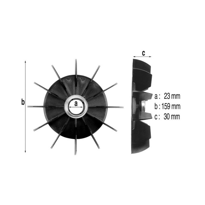 Ventilateur De Moteur De Pompe Tifon 1 300M intérieur Piece Tifon