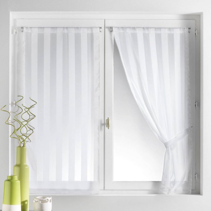 Voilage Passe Tringle Pour Porte Fenetre – Idée De Travaux intérieur Rideau Fenetre Outeau