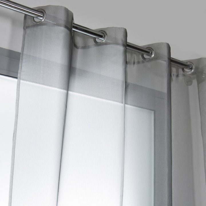 Voilage Tamisant, Métal, Gris Clair, L.140 X H.250 Cm serapportantà Leroy Merlin Voilage Voilage Tamisant, Métal, Gris Clair, L.140 X H.250 Cm serapportantà Leroy Merlin Voilage