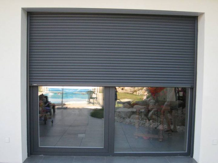 Volet Roulant Aluminium » Volet Roulant Sur Mesure À Lames Alu dedans Volet Roulant Waterair