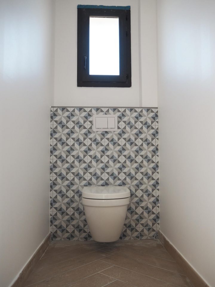 Wc Carrelage Ciment – Atwebster.fr – Maison Et Mobilier intérieur Peinture Carrelage Wc