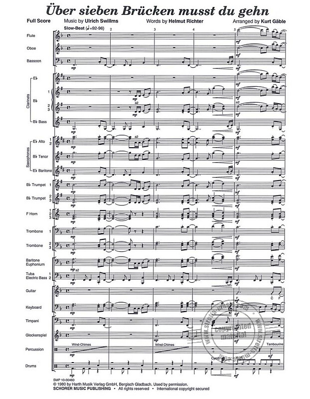 ed swillms über sieben brücken mußt du gehn text