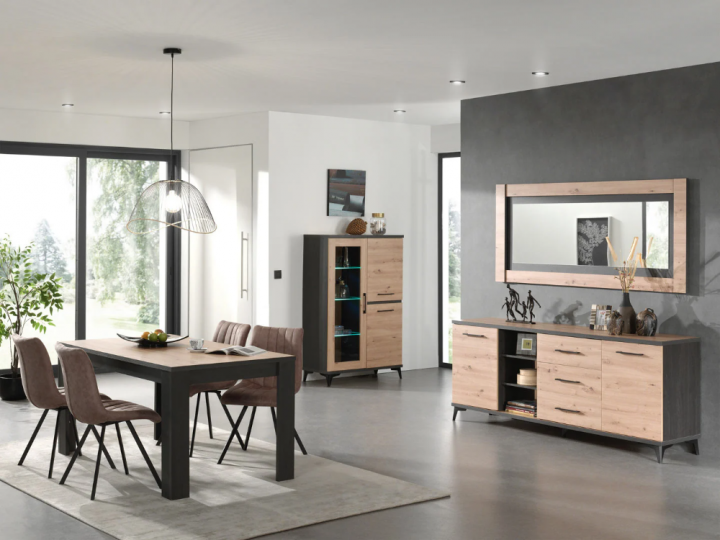 meuble bas salle à manger industriel