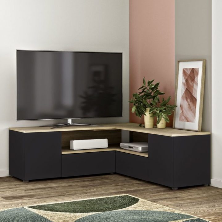 meuble tv d angle hauteur 80 cm