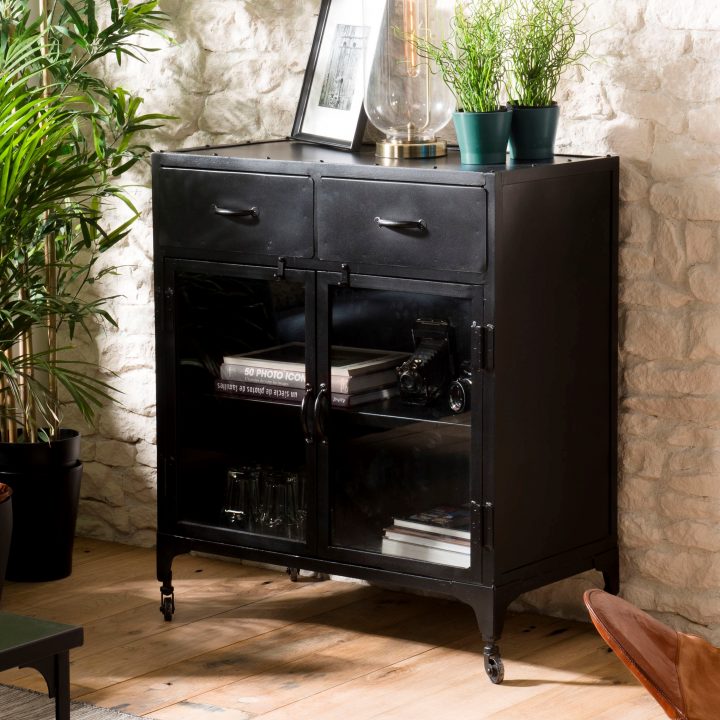 meuble industriel metal noir meuble industriel metal noir