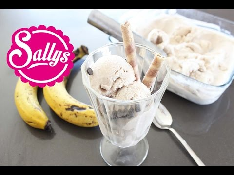 bananeneis mit joghurt eismaschine