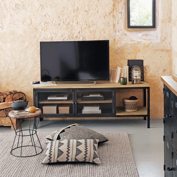 meuble tv haut maison du monde