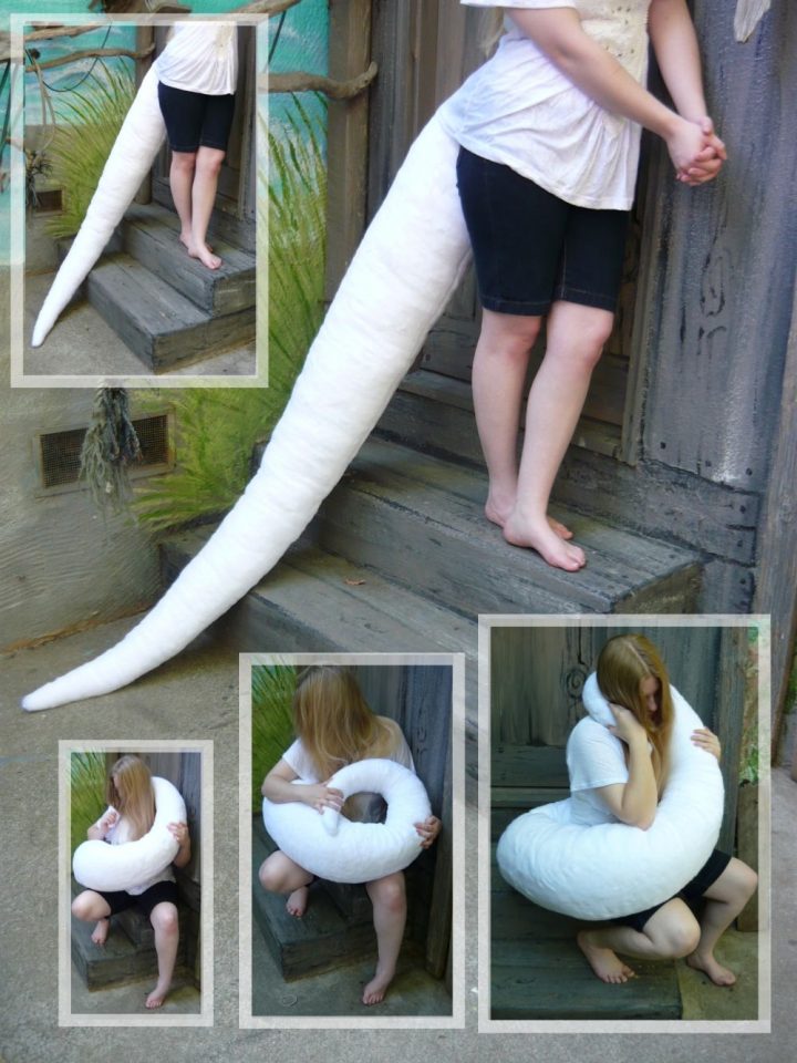 how to make a tail for cosplay