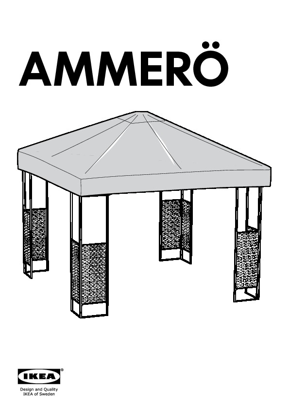 Ammerö Gazebo Marrone Scuro, Beige – Ikeapedia serapportantà Tonnelle Ikea Ammero Ammerö Gazebo Marrone Scuro, Beige – Ikeapedia serapportantà Tonnelle Ikea Ammero