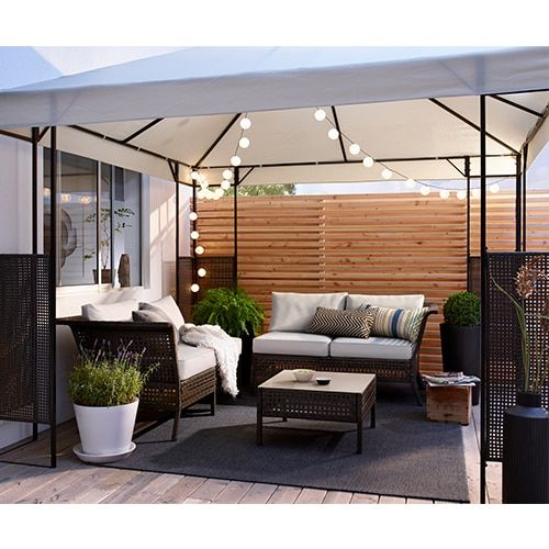 Ammero Tonnelle | Ikea Garden, Ikea Outdoor, Outdoor Rooms encequiconcerne Tonnelle Ikea Ammero