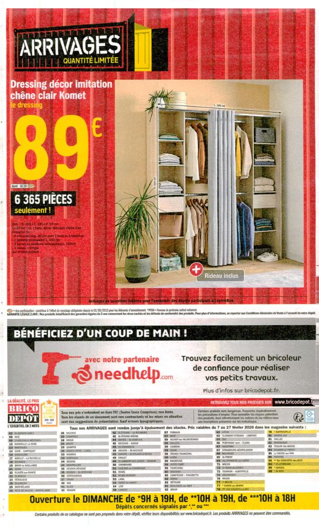 Brico Dépôt – Bricolage Et Outillage, 56 Av Europe 63370 Lempdes concernant Brico Depot Agence