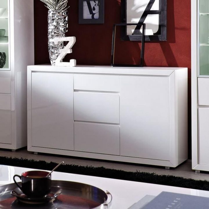 meuble blanc laqué design