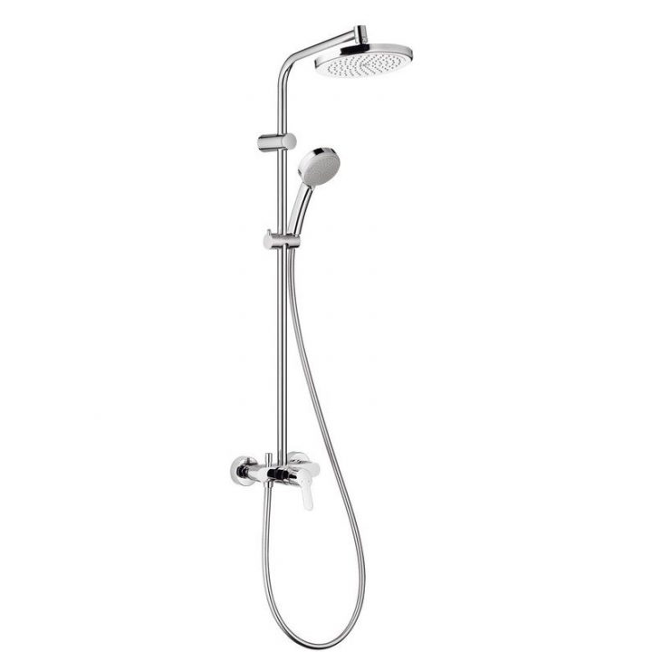 Colonne De Douche Avec Robinetterie, Hansgrohe Verso 220 | Leroy Merlin à Leroy Merlin Tete De Douche Colonne De Douche Avec Robinetterie, Hansgrohe Verso 220 | Leroy Merlin à Leroy Merlin Tete De Douche