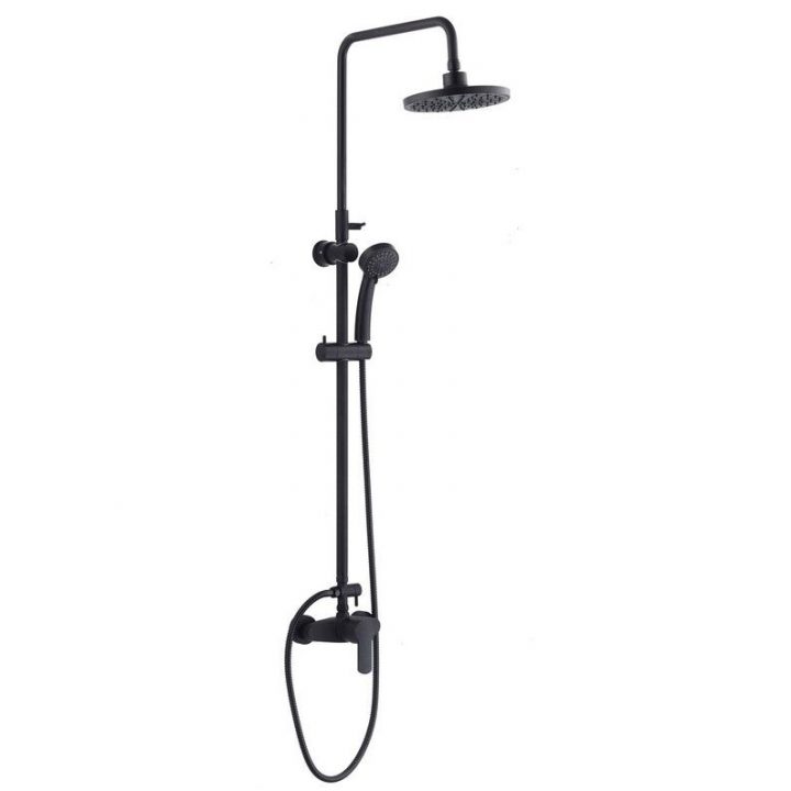 Colonne De Douche Avec Robinetterie, Rousseau Shenti Mitigeur Noir pour Leroy Merlin Tete De Douche Colonne De Douche Avec Robinetterie, Rousseau Shenti Mitigeur Noir pour Leroy Merlin Tete De Douche