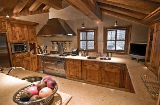 Cuisine Montagne Chalet – Châlet, Maison Et Cabane à Cuisine Style Montagne
