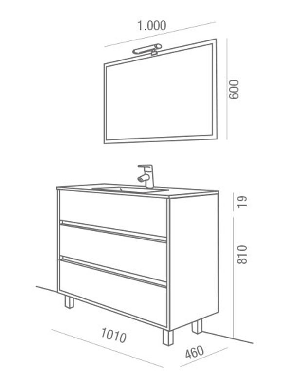 dimension meuble salle de bain dimension meuble salle de bain