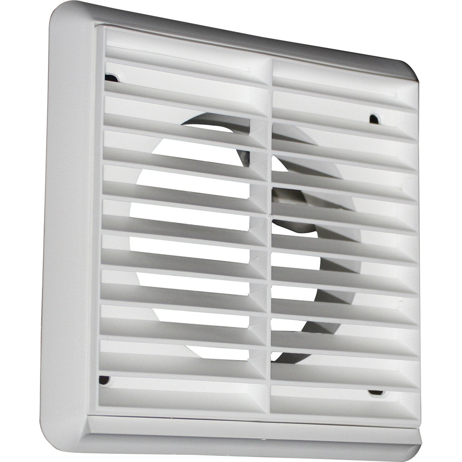 Grille Murale Extérieure Pvc S&amp;P, Diam.100/100 Mm Ger 100 | Leroy Merlin intérieur Pvc 100 Leroy Merlin