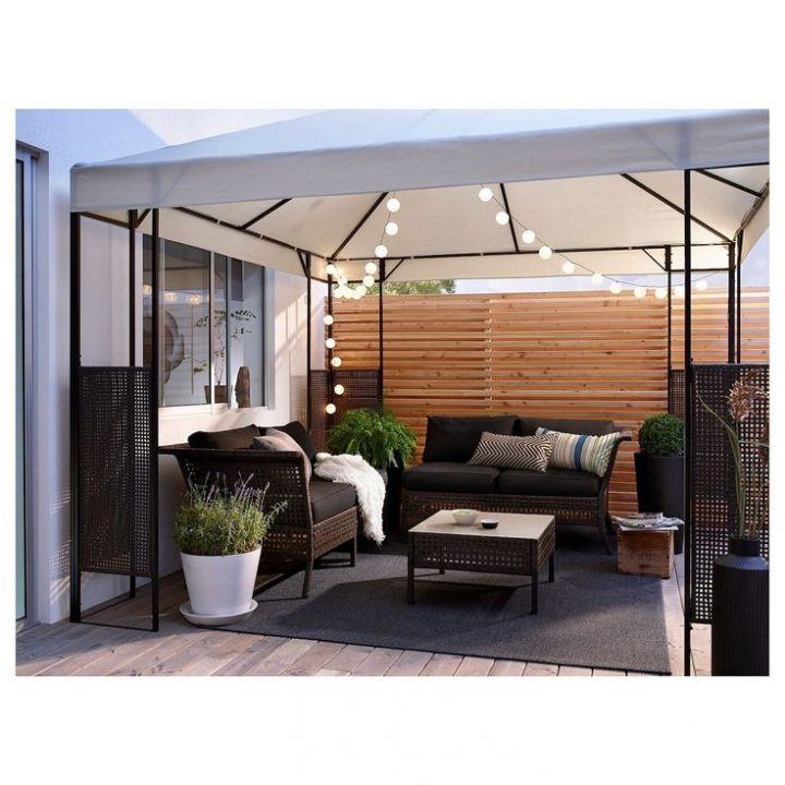 Ikea Ammerö Gazebo In 2020 | Patio Garden Design, Hot Tub Garden, Patio destiné Tonnelle Ikea Ammero Ikea Ammerö Gazebo In 2020 | Patio Garden Design, Hot Tub Garden, Patio destiné Tonnelle Ikea Ammero