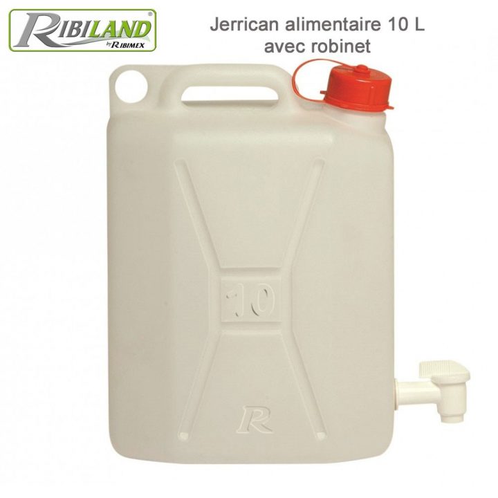 Jerrican Alimentaire 10 L Avec Robinet destiné Gifi Jerricane