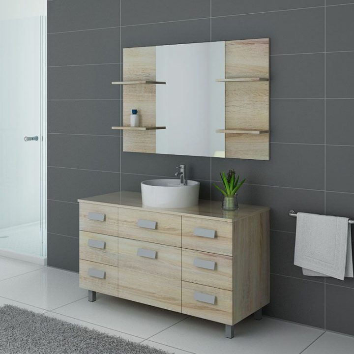 Meuble Impérial Pour Salle De Bain Scandinave, Meuble Impérial Pour serapportantà Ixina Mobilier Salle De Bains
