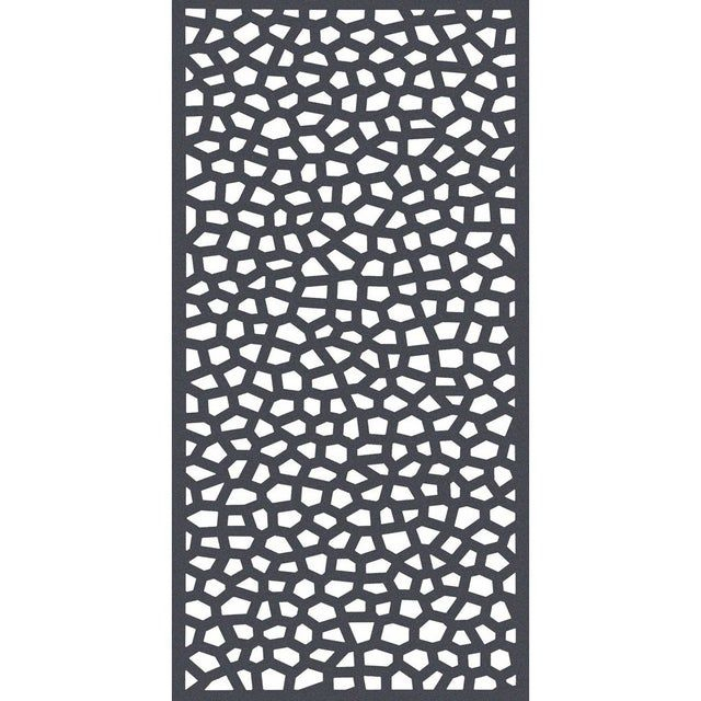 Panneau Treillis Pvc Ajouré Mosaïc, L.100 X H.200 Cm, Gris | Leroy avec Pvc 100 Leroy Merlin