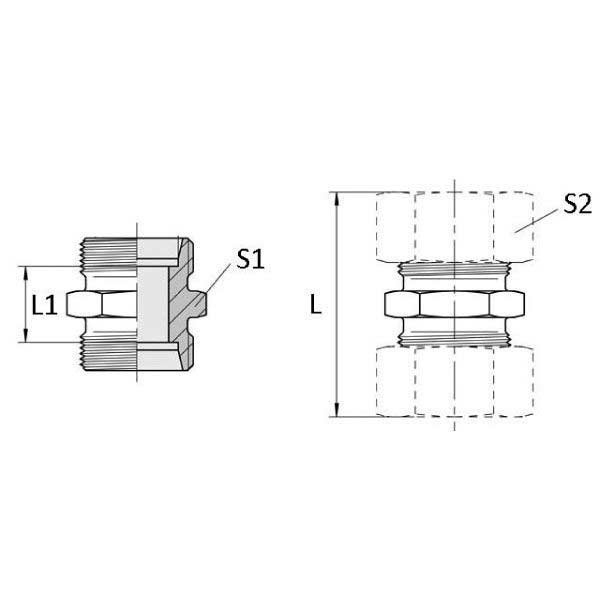 Raccord 4 Ll "Union Droit Gv" À Acheter En Ligne avec Tuyau Gaz Trop Court
