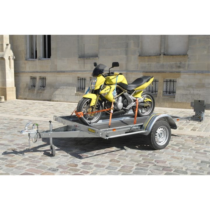 Remorque Plateau Moto, Quad, Tondeuse 750 Kg Trelgo Rev250Sf Livrée encequiconcerne Norauto Chassis