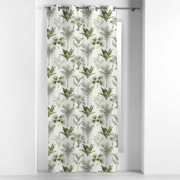 Rideau Tamisant (140 X 240 Cm) Equatoria Vert – Rideau / Voilage encequiconcerne Rideau Thermique Vert Deau