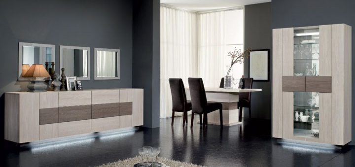 Salle À Manger Complète Couleur Chêne Blanchi Et Chêne Foncé avec Toff Salle A Manger Complete Salle À Manger Complète Couleur Chêne Blanchi Et Chêne Foncé avec Toff Salle A Manger Complete